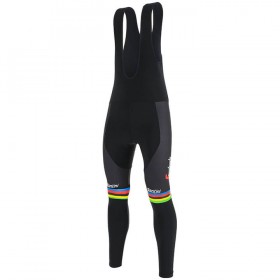 Fietsbroek Lang met Bretels 2020 Trek-Segafredo UCI World Champion N001